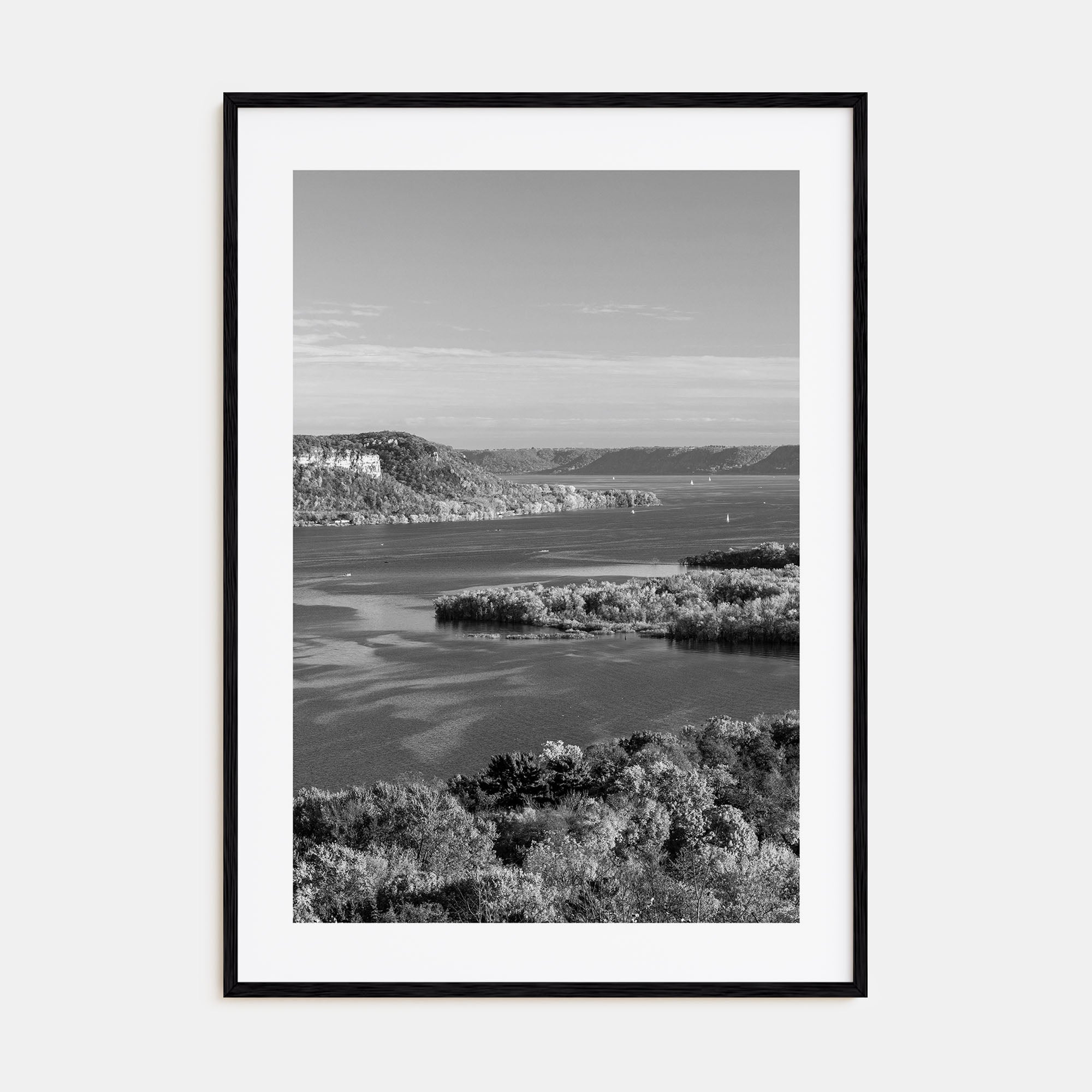 Mississippi Photo B&W Poster