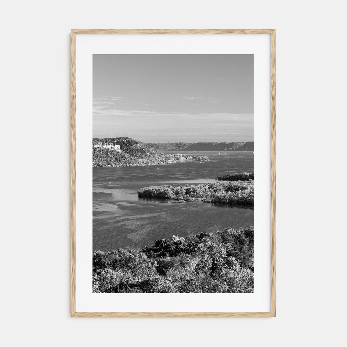 Mississippi Photo B&W Poster