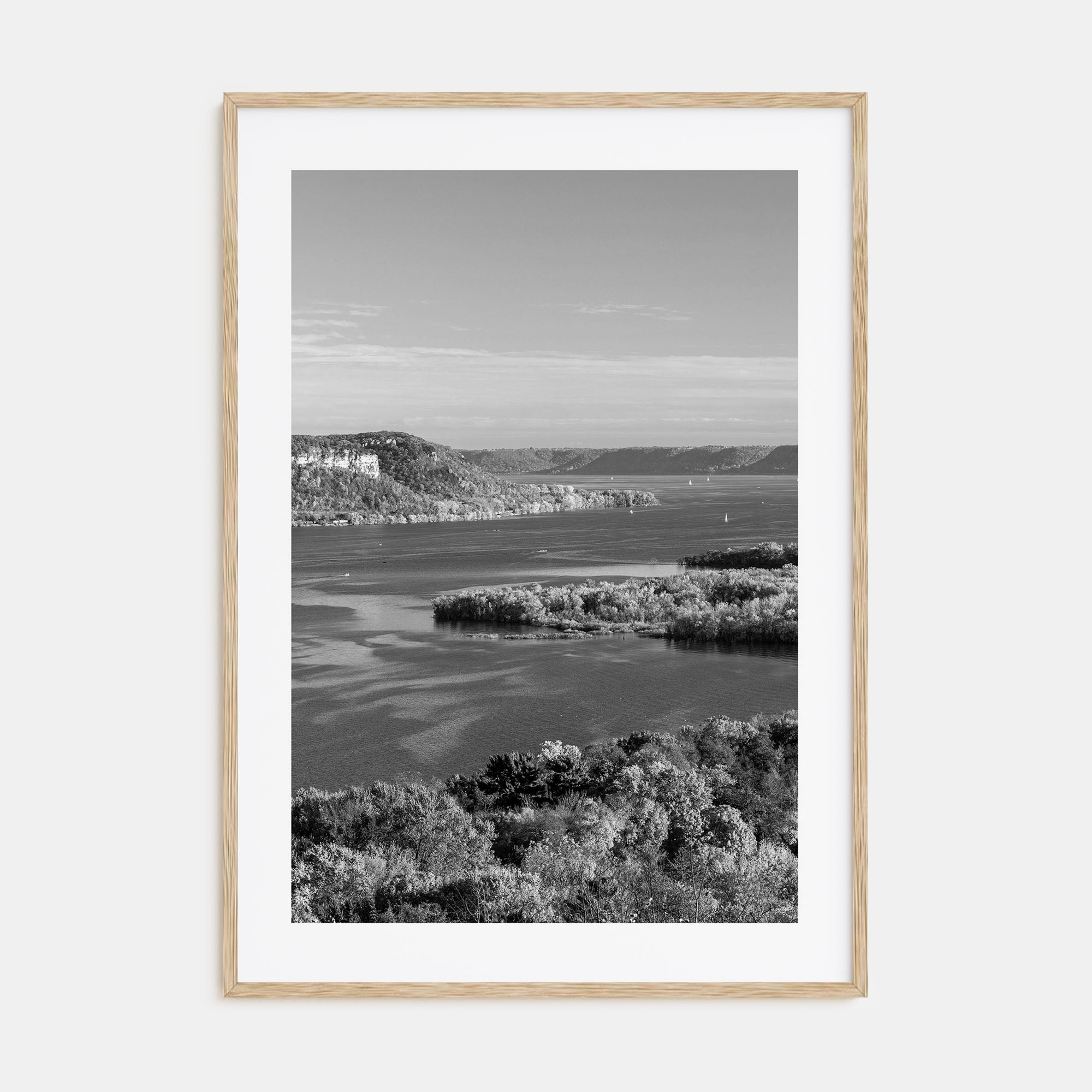 Mississippi Photo B&W Poster