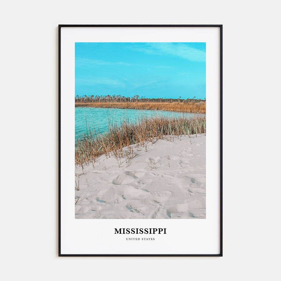Mississippi Portrait Color No 1 Poster