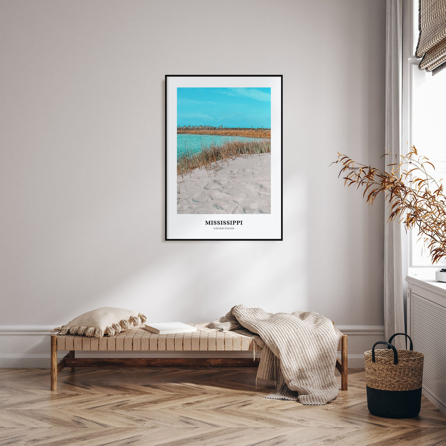 Mississippi Portrait Color No 1 Poster