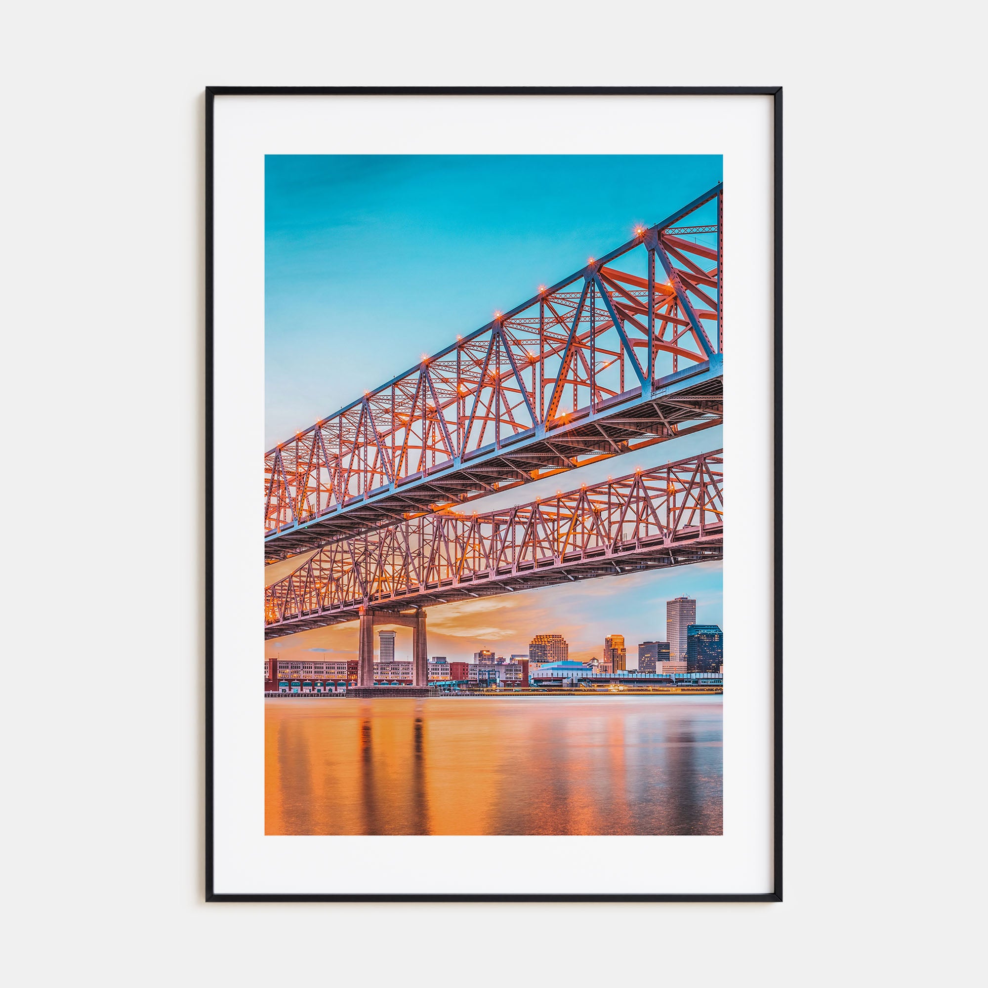 Mississippi River Photo Color Poster