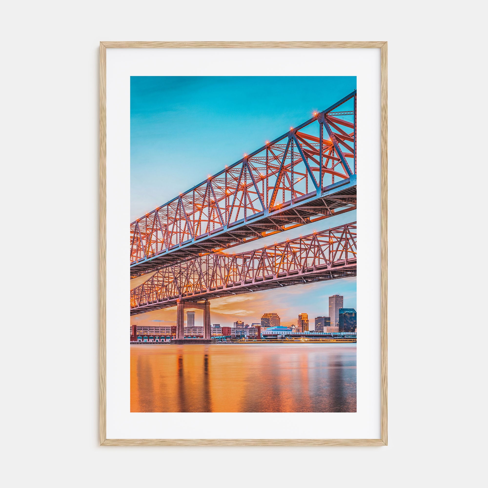 Mississippi River Photo Color Poster