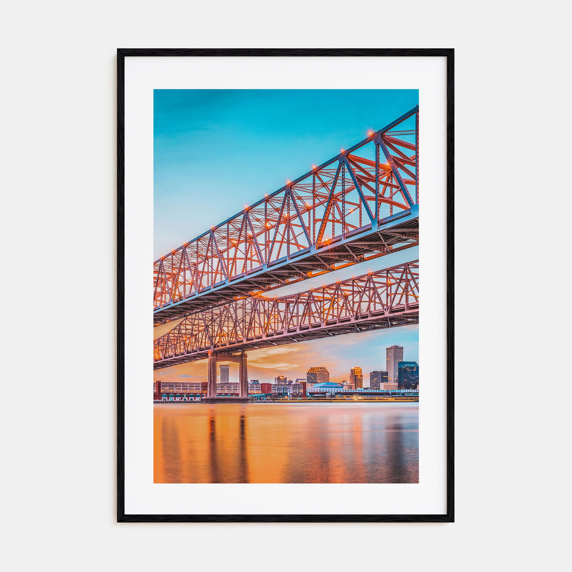 Mississippi River Photo Color Poster