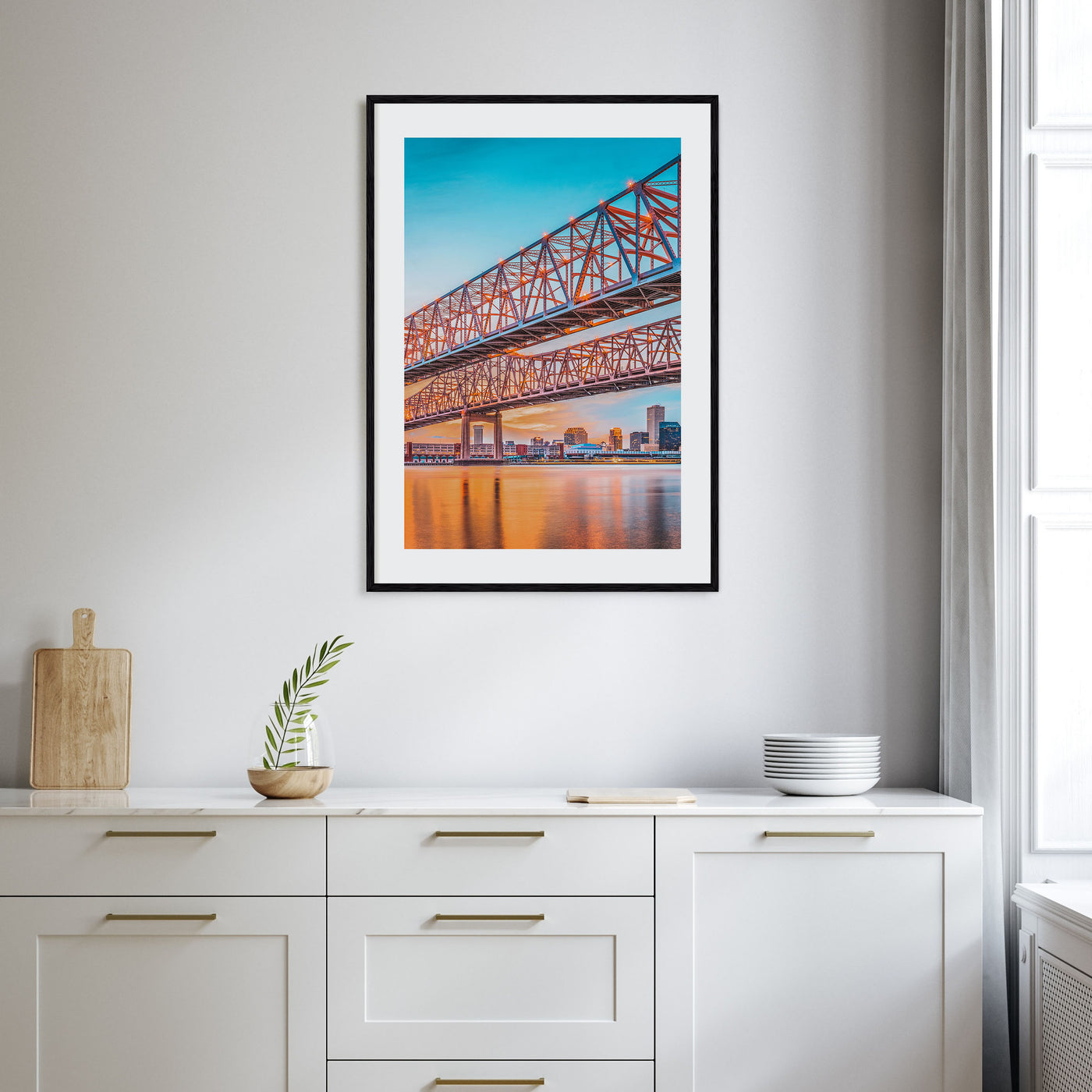 Mississippi River Photo Color Poster