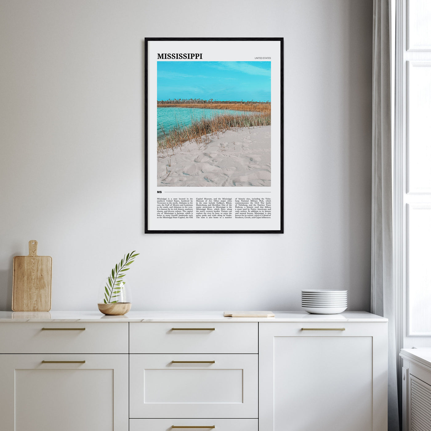 Mississippi Travel Color No 1 Poster