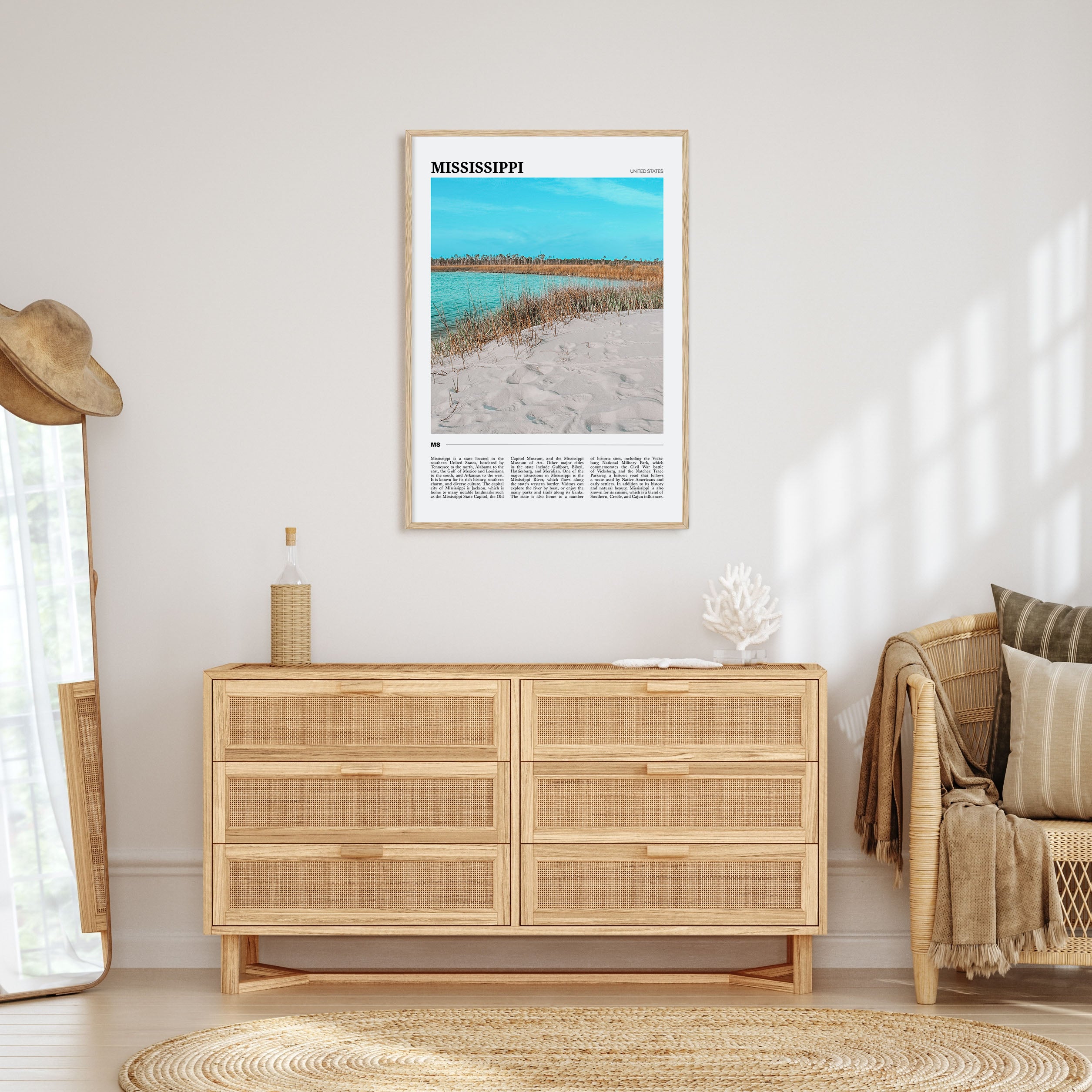 Mississippi Travel Color No 1 Poster