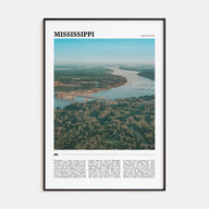Mississippi Travel Color No 2 Poster