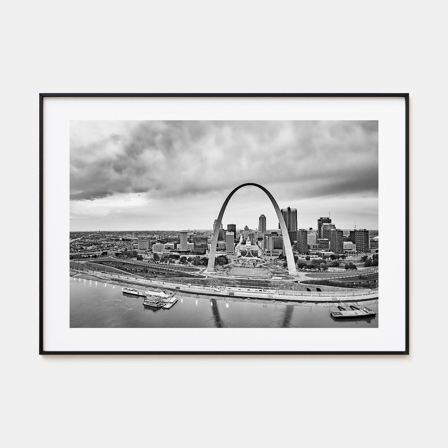 Missouri Landscape B&W Poster