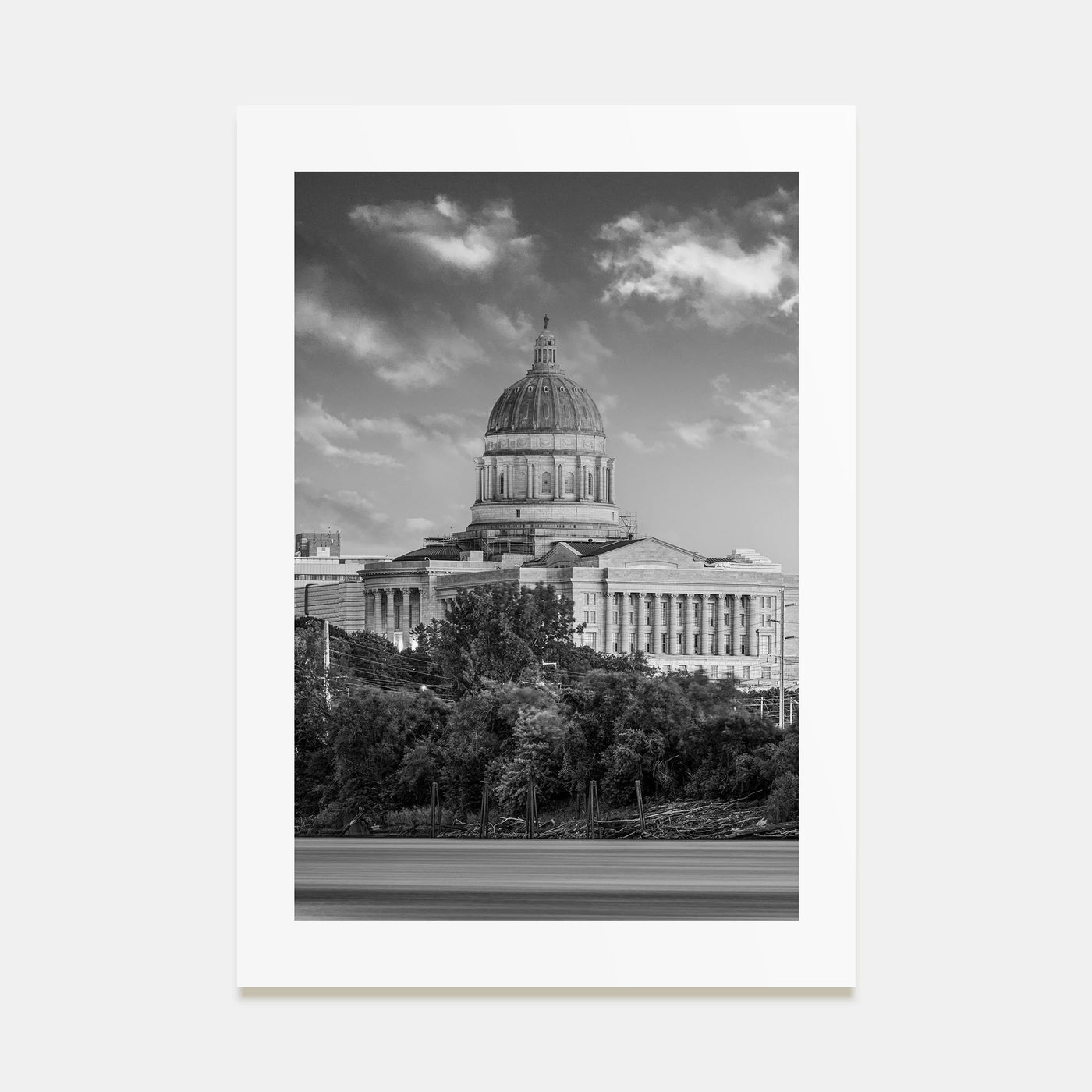 Missouri Photo B&W Poster