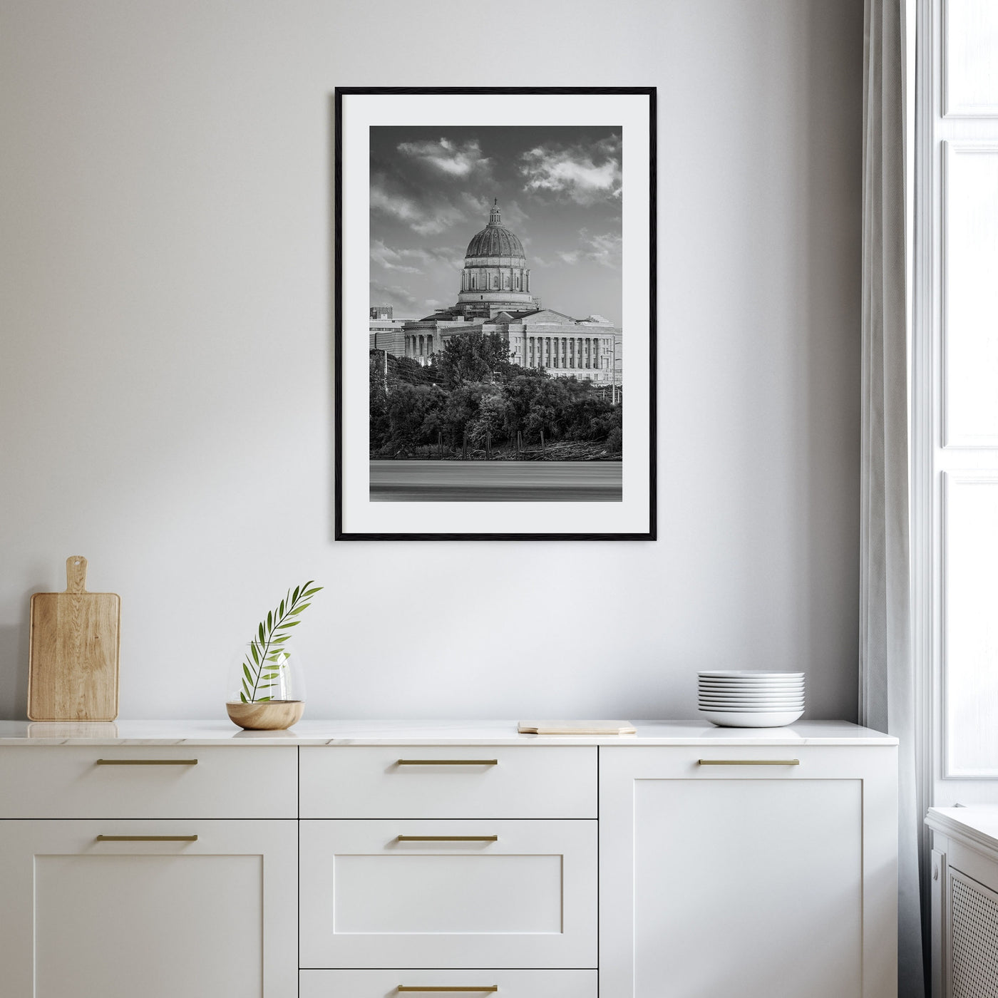 Missouri Photo B&W Poster