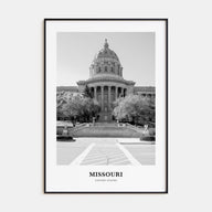 Missouri Portrait B&W No 1 Poster