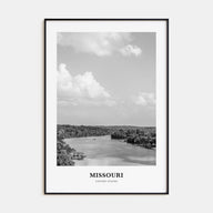 Missouri Portrait B&W No 2 Poster