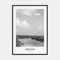 Missouri Portrait B&W No 2 Poster