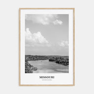 Missouri Portrait B&W No 2 Poster