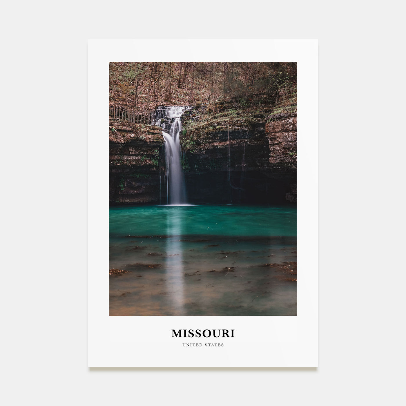 Missouri Portrait Color Poster