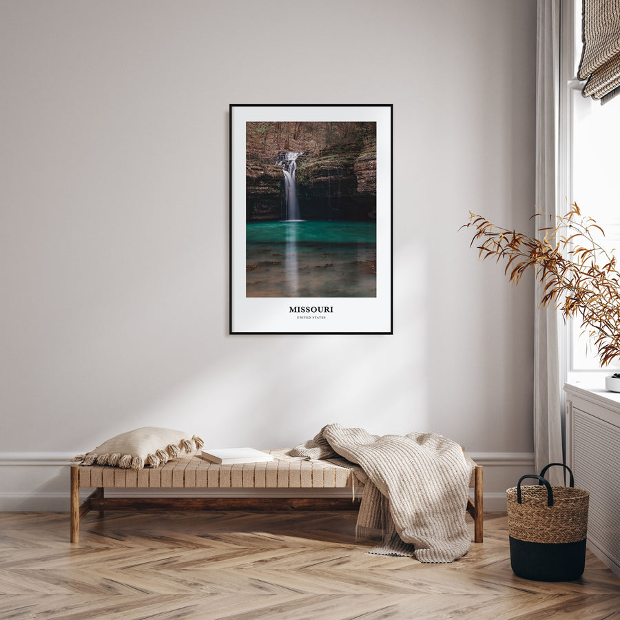 Missouri Portrait Color Poster