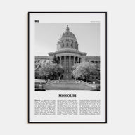 Missouri Travel B&W No 3 Poster