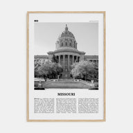Missouri Travel B&W No 3 Poster