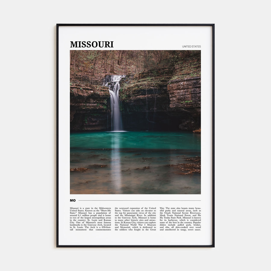 Missouri Travel Color Poster