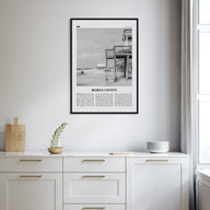 Mobile County Travel B&W Poster
