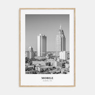 Mobile Portrait B&W Poster