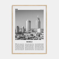 Mobile Travel B&W Poster