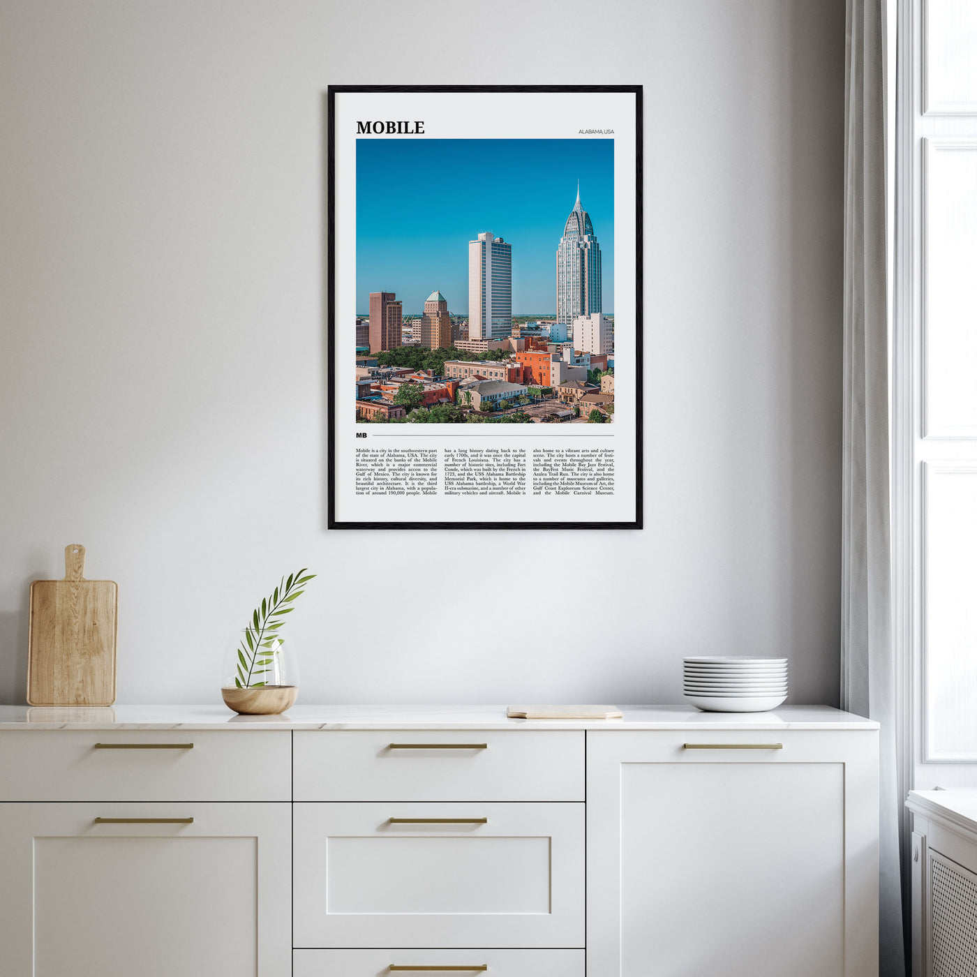 Mobile Travel Color Poster