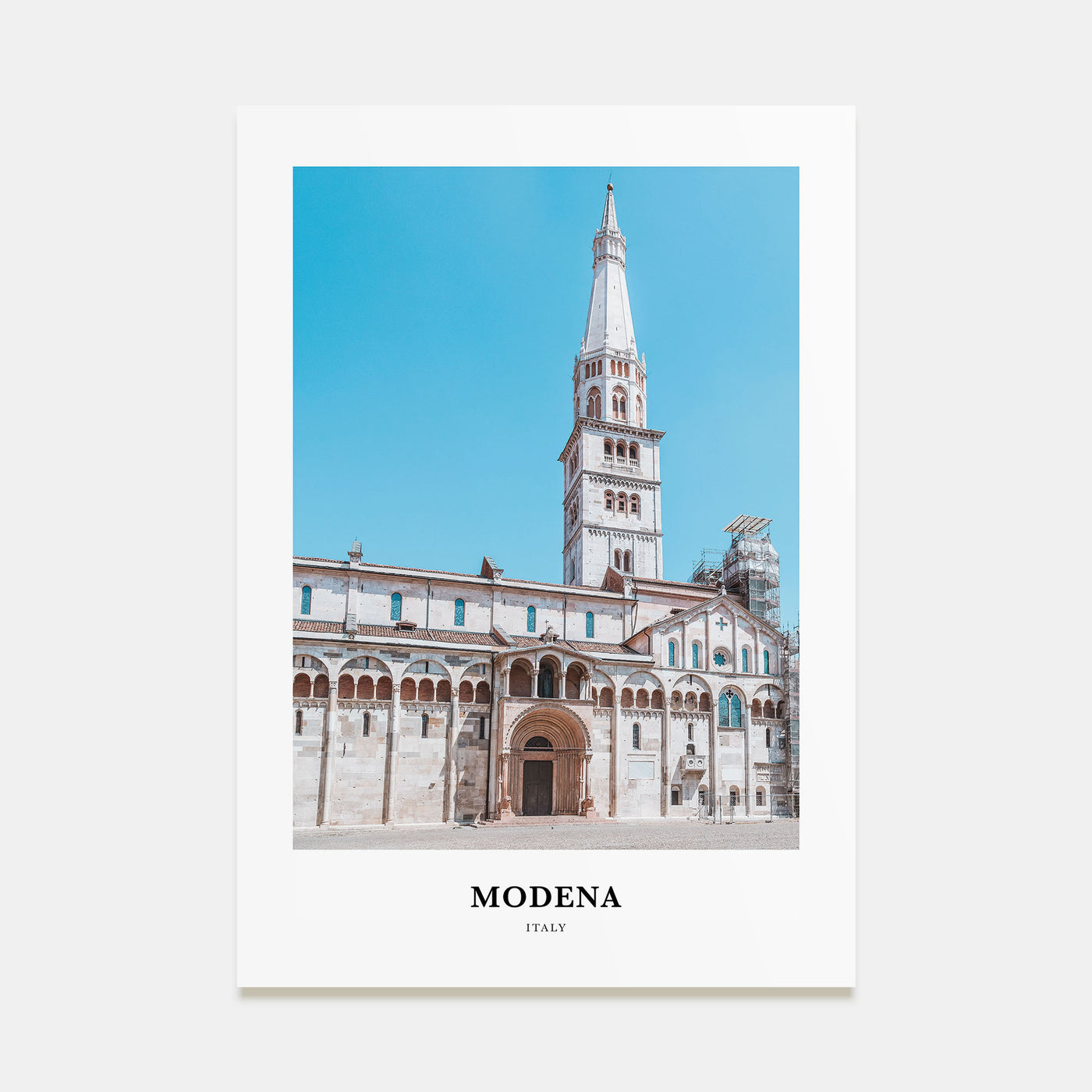 Modena Portrait Color Poster