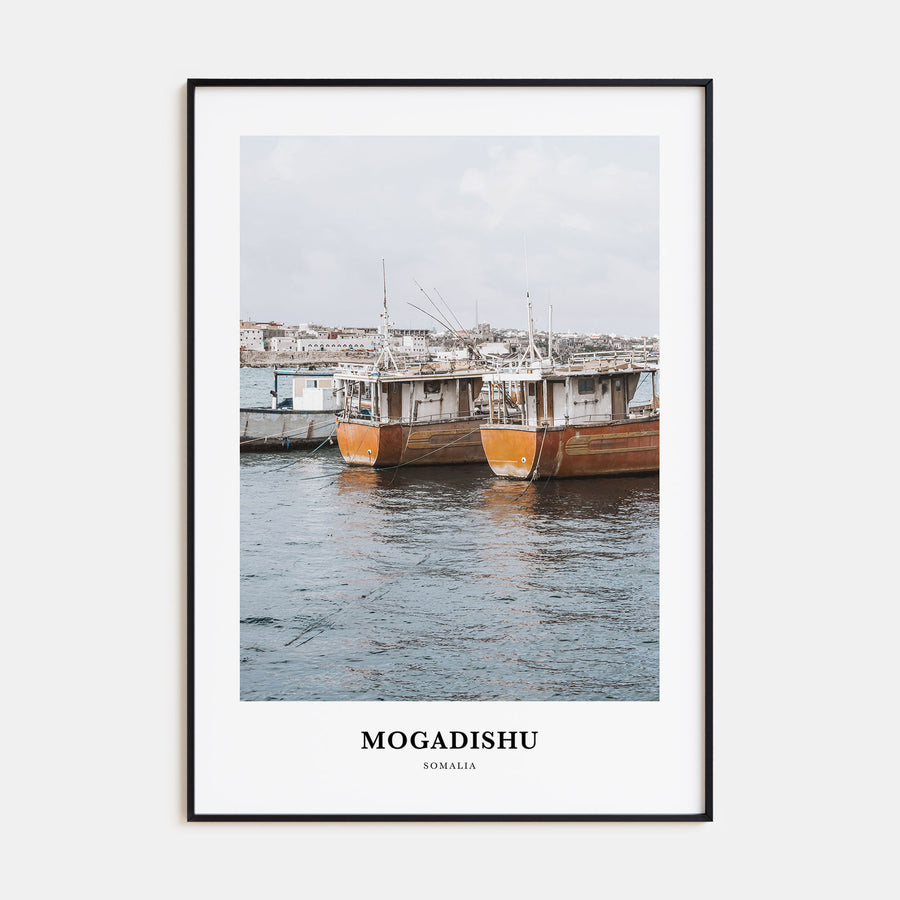 Mogadishu Portrait Color Poster