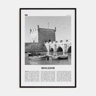 Mogador Travel B&W Poster