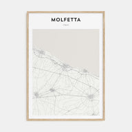 Molfetta Map Portrait Poster