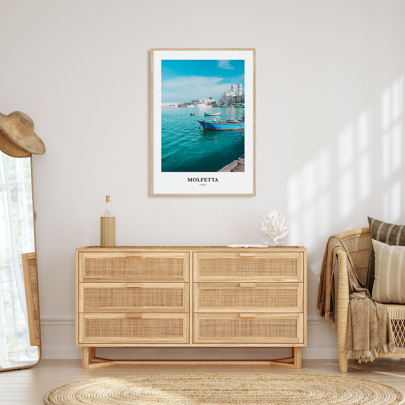 Molfetta Portrait Color Poster