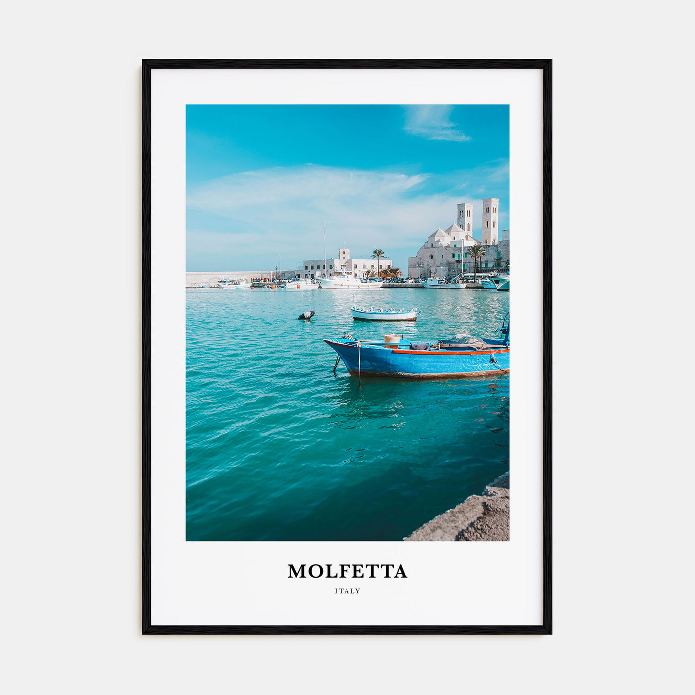 Molfetta Portrait Color Poster
