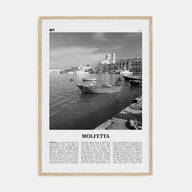 Molfetta Travel B&W Poster
