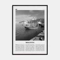 Molfetta Travel B&W Poster