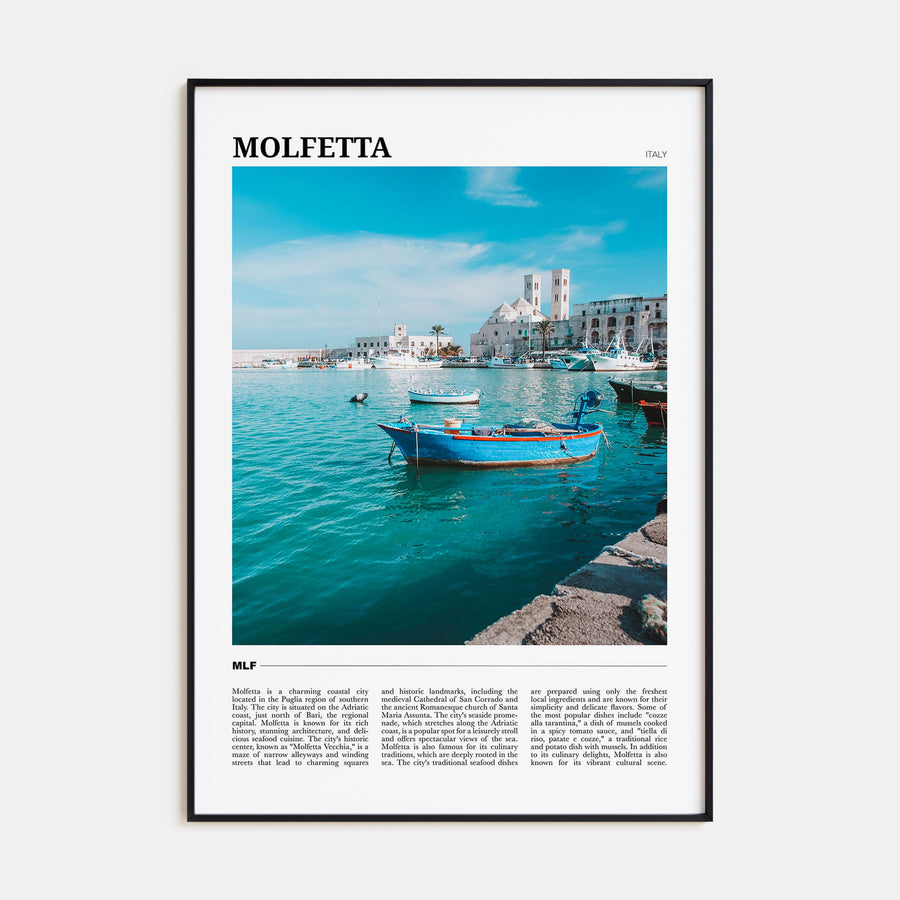 Molfetta Travel Color Poster