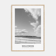 Mollymook Portrait B&W Poster