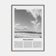 Mollymook Travel B&W Poster