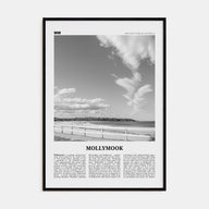 Mollymook Travel B&W Poster