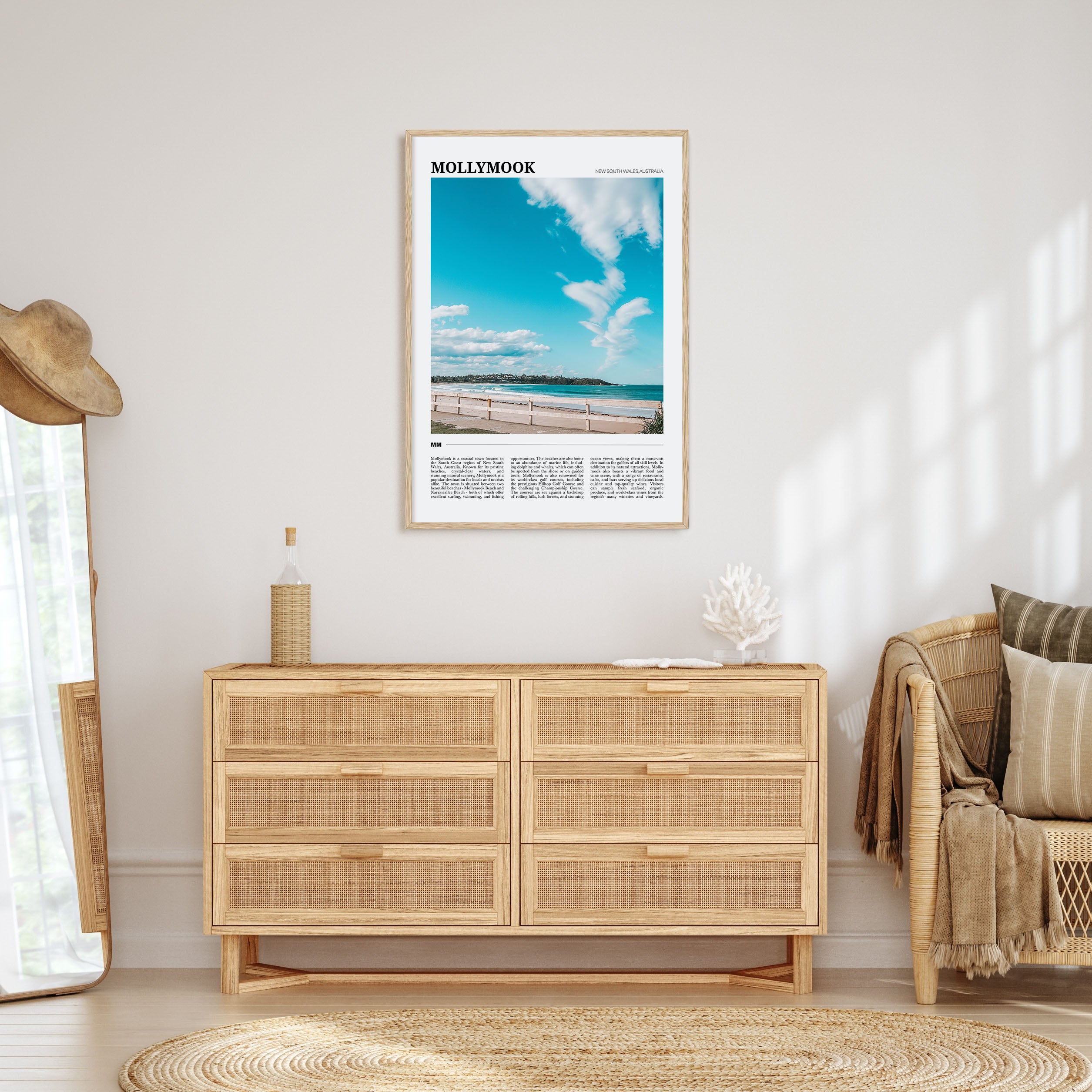 Mollymook Travel Color Poster