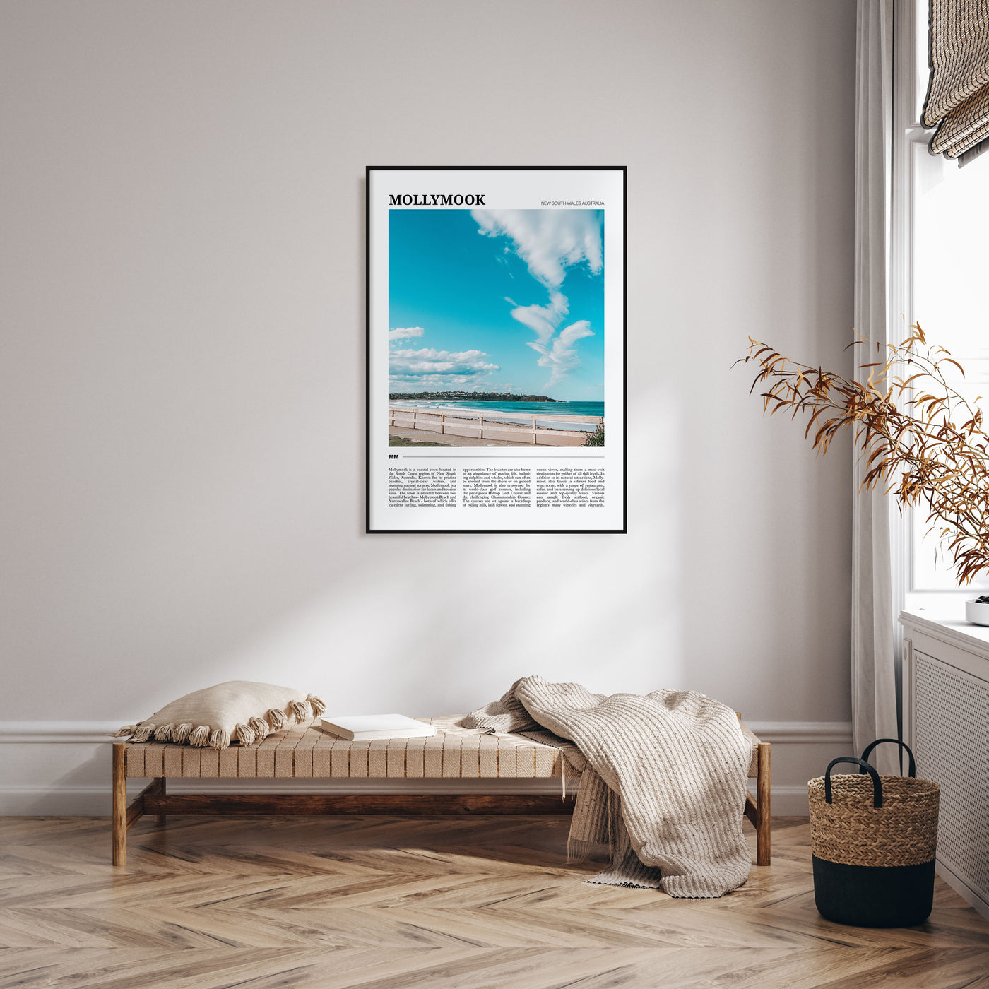 Mollymook Travel Color Poster