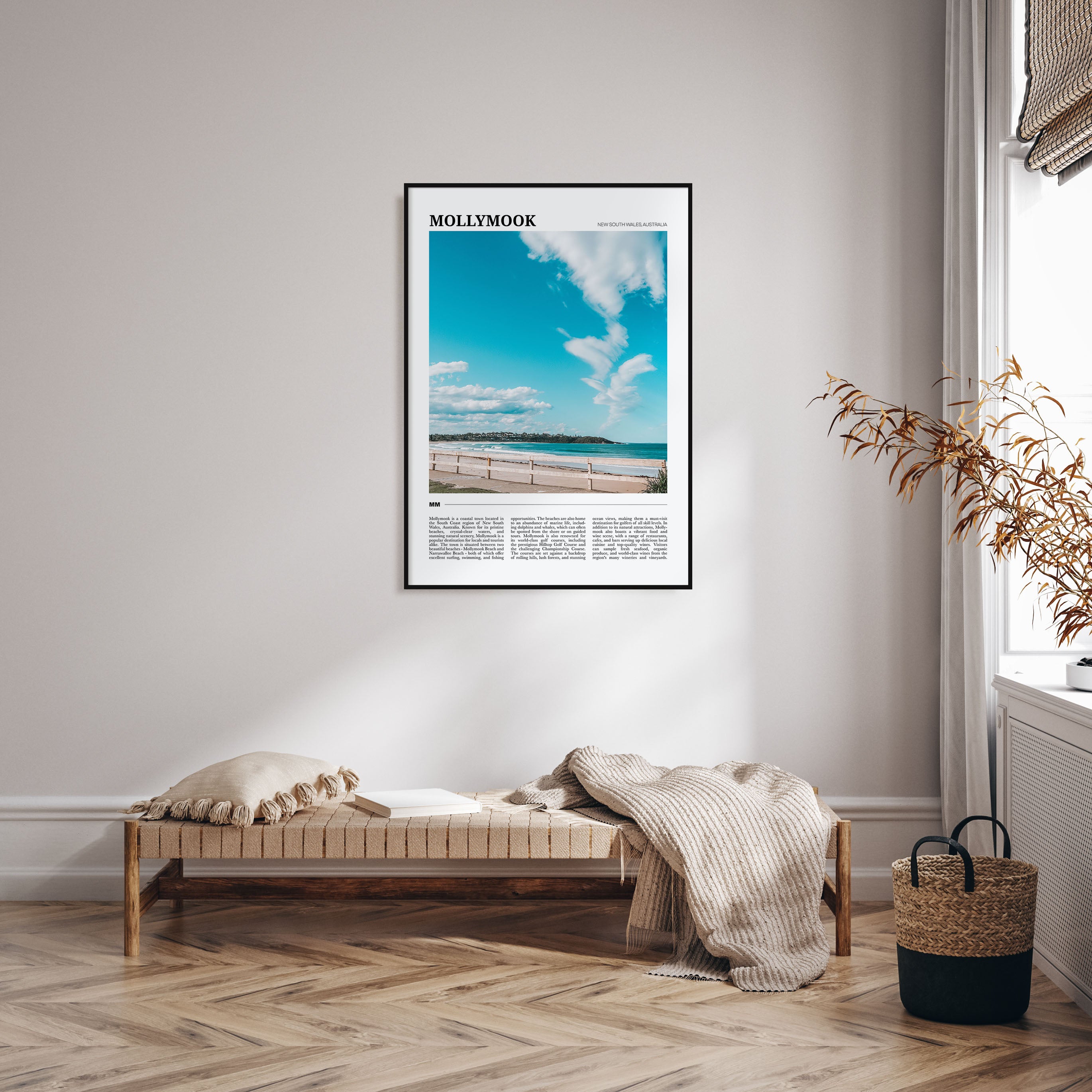 Mollymook Travel Color Poster