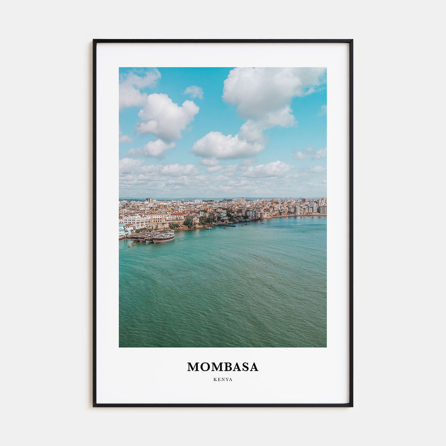 Mombasa Portrait Color Poster