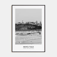 Mona Vale Portrait B&W Poster