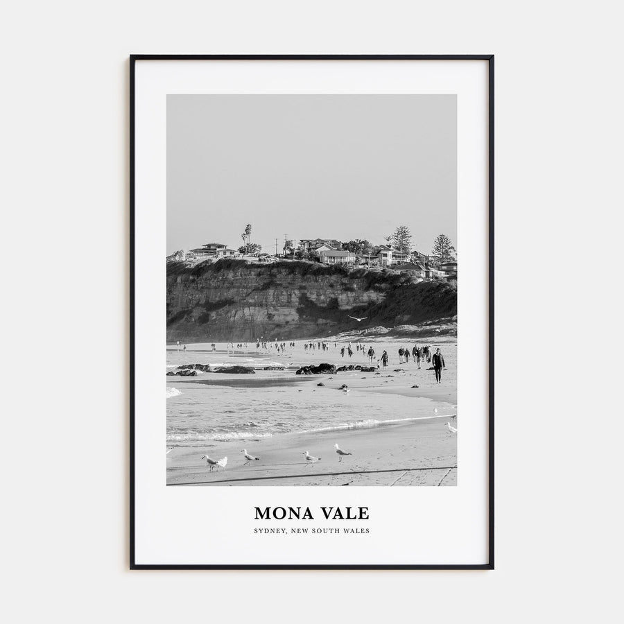Mona Vale Portrait B&W Poster