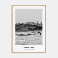 Mona Vale Portrait B&W Poster