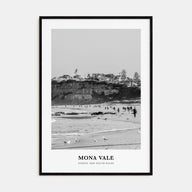Mona Vale Portrait B&W Poster