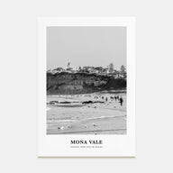 Mona Vale Portrait B&W Poster