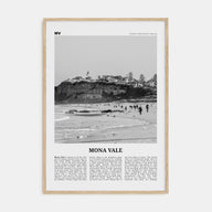 Mona Vale Travel B&W Poster